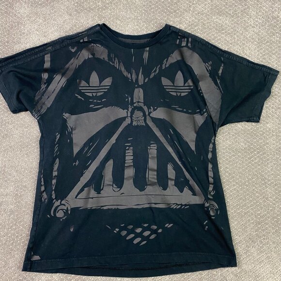 Adidas x Star Wars T Shirt Men's XL Darth Vader 1st Wave 2009 Black AOP - Picture 1 of 8